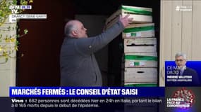 Le Conseil d'État saisi concernant l'arrêté sur la fermeture des marchés