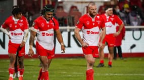 Les joueurs du Biarritz olympique.