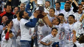 Les joueurs du Nacional ont été sacrés champions d'Uruguay dimanche