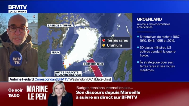 Groenland: une délégation américaine, composée d'élus démocrates et républicains du congrès, attendue au Danemark pour affirmer sa solidarité avec l'Otan