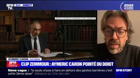 "Il est curieux qu'un candidat choisisse de jeter à la vindicte des noms": Aymeric Caron réagit à son apparition dans le clip d'Éric Zemmour