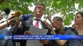 Hommage à la victime de l'attentat en Isère: "Personne ne doit mourir dans de telles conditions"