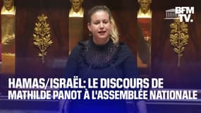  Débat Hamas/Israël à l'Assemblée nationale: le discours de Mathilde Panot 