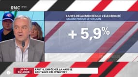 La GG du jour: Faut-il empêcher la hausse des tarifs d'électricité ? - 12/04