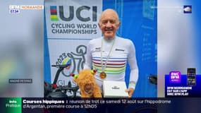 Un Barentinois champion du monde de cyclisme dans la catégorie des plus de 75 ans