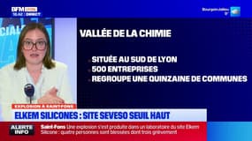 Elkem Silicones : site Seveso seuil haut