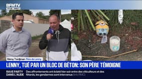 "Le deuxième poteau n'est pas sécurisé, il peut tomber sur quelqu'un", souligne le père de Lenny, tué par un bloc de béton dans le Gard
