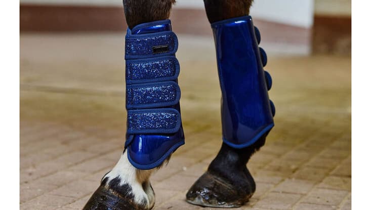 Des guêtres de protection à paillettes