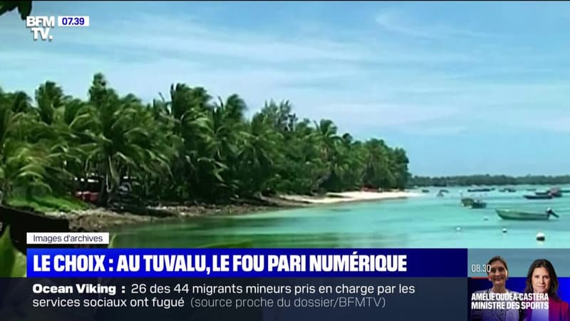 Le choix d'Angèle - Le Tuvalu, un petit État du Pacifique, se duplique dans le métavers pour ne pas disparaître