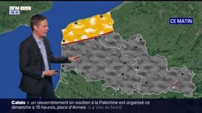 Météo Nord-Pas-de-Calais: les nuages s'estompent mais le risque d'averses persiste cet après-midi, jusqu'à 15°C à Calais