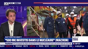 Matthieu Pechberty: en visite chez Framatome, "Emmanuel Macron s'engage très fort en faveur du nucléaire"