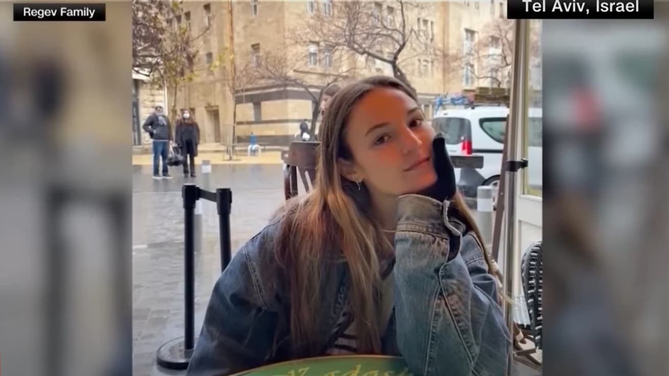 Maya Regev, 21 ans, a disparu depuis qu'elle a participé au festival de musique en Israël le 7 octobre 2023