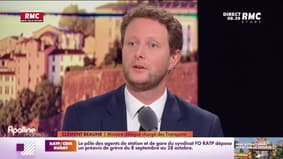 Préavis de grève à la RATP pour la coupe du monde de rugby: “Il faut avoir un sens collectif de la responsabilité.” Clément Beaune 