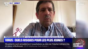 Elie Azoulay: "l'âge de nos patients a considérablement diminué au cours des trois dernières semaines"