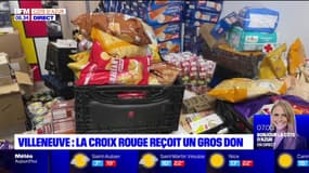 Villeneuve-Loubet: la Croix-Rouge reçoit un don de trois tonnes de denrées alimentaires