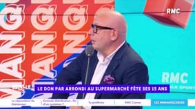 Don au supermarché : "Je déteste les injonctions humanitaires", dénonce Fred Hermel