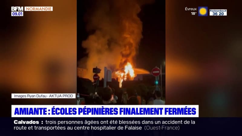 Incendie à Rouen: le groupe scolaire Pépinières Saint-Julien finalement fermé ce lundi