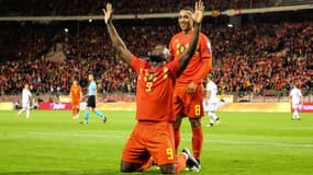 Lukaku lors de Belgique-Saint-Marin, le 10 octobre 2019
