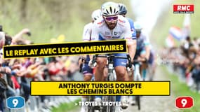  Tour de France / E9 : Anthony Turgis dompte les chemins blancs et l'emporte au sprint, le replay RMC