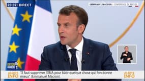 Emmanuel Macron: "Augmenter le salaire minimum est contraire à l'objectif de compétitivité"