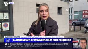 La Courneuve: le calme est revenu devant le commissariat ce lundi matin