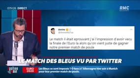 Le match des Bleus vu par les réseaux sociaux
