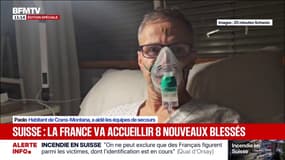"On a cassé la porte et on a sorti des personnes": Paolo, habitant de Crans-Montana qui a aidé des gens à sortir du bar incendié, témoigne