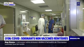 Lyon: les soignants non vaccinés contre le Covid-19 réintégrés