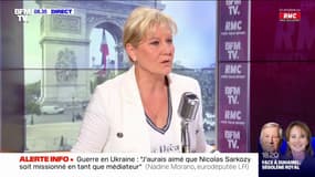 Morano : "J'aurais aimé que Nicolas Sarkozy soit missionné dans la guerre en Ukraine"