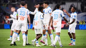 Les joueurs de l'OM le 12 septembre 2025