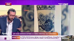 Les histoires de Charles Magnien  : Un vase chinois estimé à 2 000 euros s'envole aux enchères - 03/10