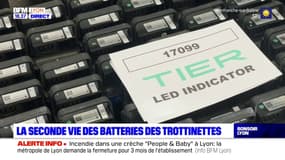 La seconde vie des batteries des trottinettes à Lyon