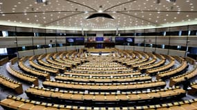 Le Parlement européen, le 26 avril 2021 à Bruxelles