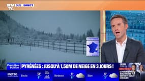 Pyrénées: plus d'un mètre de neige en trois jours
