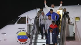 Des migrants vénézuéliens expulsés des États-Unis, Caracas, le lundi 10 février