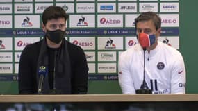 Mauricio Pochettino en conférence de presse, à Saint-Étienne le 6 janvier 2021
