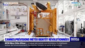 Cannes: un satellite météo construit au centre Thales Alenia Space