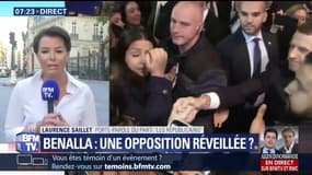 Macron "détient la fin de l'affaire Benalla entre ses mains", selon une porte-parole LR