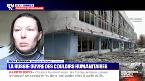 "Mieux vaut tard que jamais": une habitante de Kharkiv réagit à l'ouverture des couloirs humanitaires