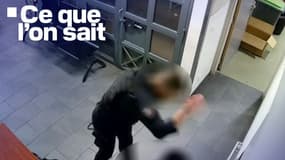 Deux policiers ont été filmés en train de frapper un homme en garde à vue au commissariat des 5e et 6e arrondissements de Paris, le 24 juillet 2024.