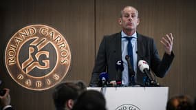 Guy Forget, directeur de Roland-Garros