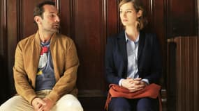 Gilles Lellouche et Louise Bourgoin dans Sous le même toit