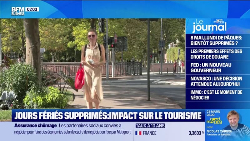 Les professionnels du tourisme inquiets face à la suppression de deux jours fériés