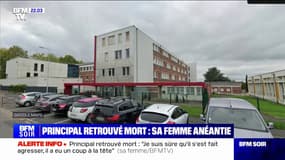 "Je suis sûre qu'il s'est fait agresser": la femme du principal de collège retrouvé mort à Lisieux témoigne sur BFMTV 