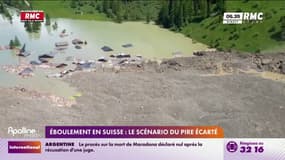 Eboulement en Suisse : le scénario du pire écarté
