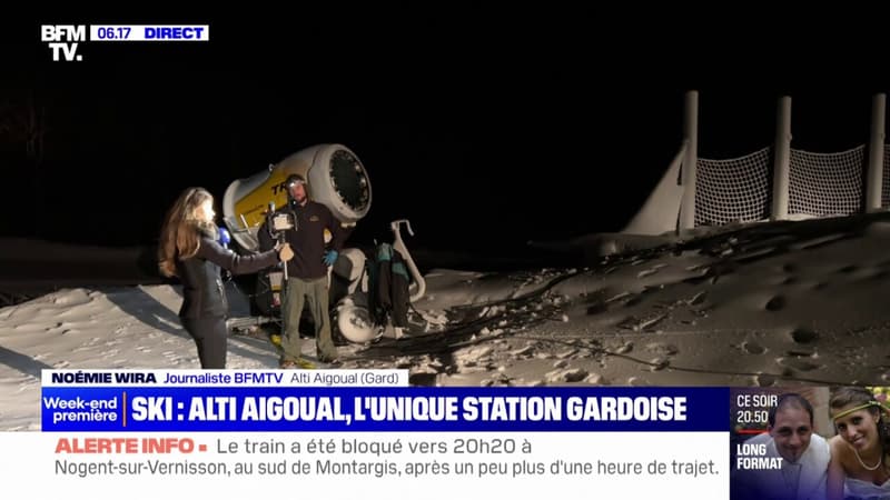 Dans le Gard, la station Alti Aigoual va pouvoir accueillir les skieurs pour le deuxième week-end consécutif