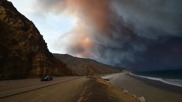 La région de Malibu sous les flammes, le 9 novembre 2018