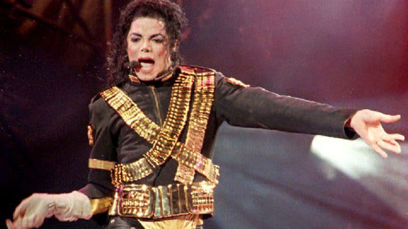 Michael Jackson sur scène en 1993 à Taïwan