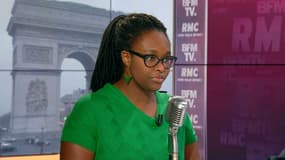 Sibeth Ndiaye, porte-parole du gouvernement, est l'invitée de BFMTV-RMC, le 24 janvier 2020.