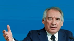 Le président du MoDem, François Bayrou, à Paris le 22 février 2022